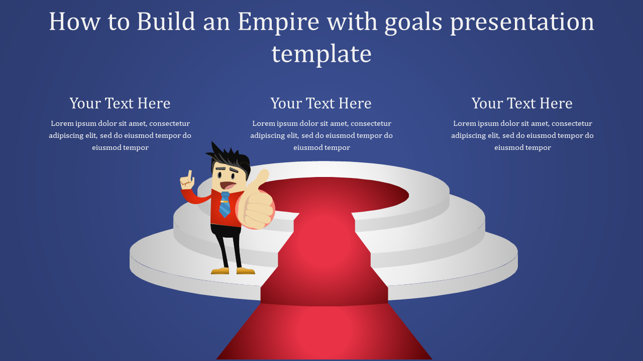 Leave An Everlasting Goals Presentation Template Slides